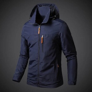 Chaqueta cortavientos para hombre de fabricación profesional Tela de lona de buena calidad con bolsillos de todo tipo para escalada y senderismo - Product Image 3