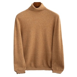 Suéter con cremallera con cárdigan de punto de Cachemira suave Suéteres de hombre Logotipo personalizado de alta calidad Suéteres de manga larga para hombres - Product Image 6