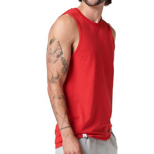 Wholesale Manufacturer New Design 2025 Cotton Comfortable Sleeveless <b>Men</b> Tank Tops Fitness Singlet Bodybuilding Workout <b>Gym</b> <b>Vest</b> - Product Image 5