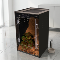 Terrarium Commercial OMD&OEM : Boîte d'élevage élégante en PVC pour Geckos Crêpus et Anfibies – Fournitures Professionnelles
