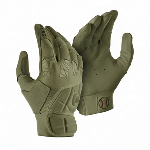 Gants de frappe de baseball unisexes à faible MOQ, adhérence améliorée, antidérapants, personnalisation disponible, prix de gros, gants de frappe de softball - Product Image 1