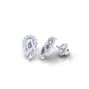 Pendientes de Oro Multicolor de 14 Quilates Certificados con Diamantes Auténticos (0.07 Quilates de Peso Total) - Product Image 5