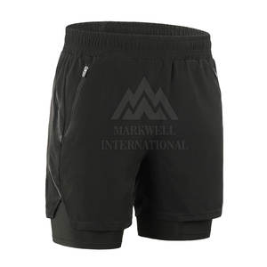 กางเกงขาสั้นออกกำลังกายผู้ชาย เสื้อผ้ากีฬา ขายดี กางเกงยิมน้ำหนักเบา - Product Image 2