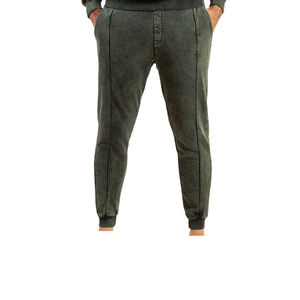 2026 Customized Logo Men's <b>pants</b> Custom Men's Embroidery Fleece Straight Leg <b>Trousers</b> Vintage Acid Wash Sweatpants for Men - Product Image 1