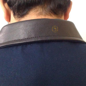 Veste délavée en cuir garnie de vêtements en coton 100% personnalisée OEM pour hommes - Product Image 5