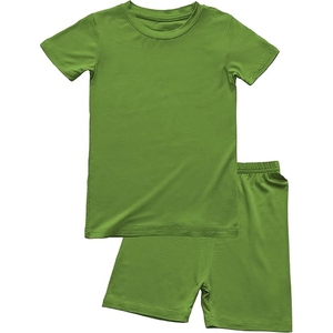 Oferta de Verano: Conjunto Deportivo Corto para Hombre, Holgado, de Algodón, Color Sólido, con Diseño Forrado en la Parte Delantera, Personalizable, Camiseta y Pantalones Cortos Sencillos - Product Image 1