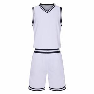 Ensemble de maillots de basket-ball pour hommes au design tendance, logo d'équipe personnalisé, respirant, vêtements de sport de basket-ball d'extérieur - Product Image 6