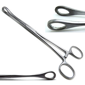 Forceps éponge Foerster 8 "mâchoires dentelées droites Instruments chirurgicaux de qualité supérieure - Product Image 1