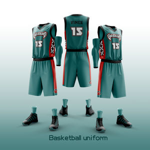 Camiseta Reversible de baloncesto por sublimación personalizada OEM, uniformes de baloncesto sublimados personalizados, ropa de equipo personalizada, camiseta de baloncesto - Product Image 2