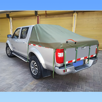 Cubierta de cama con dosel para camioneta Tonneau, cubierta disponible, cama de camión enrollable suave para Ranger/hilux Revo /d-max / Navara