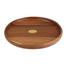 Placa de cargador de diseñador de servidor de comida decorativa de madera de mango artesanal Platos y platos únicos - Product Image 1