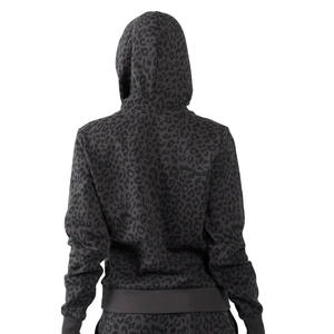 เสื้อสวมหัวมีฮู้ดคอตตอนของผู้หญิงพิมพ์ลายสีระเหิดโลโก้และสีสำหรับฤดูหนาวล่าสุด2024 - Product Image 2