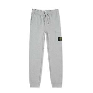 Pantalones Chinos de Felpa 100% Algodón, Deportivos e Informales [60320], Cintura Elástica, Lavado de Color, Franja Lateral de Pelo, Diseño con Pliegues - Product Image 1