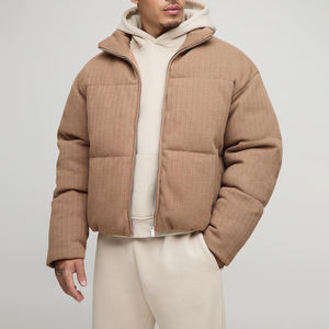Veste gonflée imperméable et coupe-vent pour la randonnée en plein air en hiver, les sports de neige, manteau chaud - Product Image 5