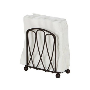 Luxury wire metal <b>tissue</b> <b>holder</b> for home bathroom <b>kitchen</b> and office with stylish strong durable and artistic design - Product Image 6