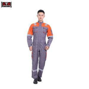 Combinaison de travail de sécurité 2024 personnalisable pour hommes, haute visibilité, imperméable, grande taille, en polyester de haute qualité - Product Image 5