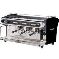 Equipo de café al por mayor, máquina de café espresso comercial semiautomática, máquina de café capuchino express en venta