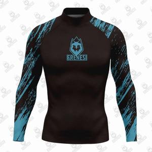 Traje de Buceo con Protección Solar para Surf, Traje de Baño Ajustado de Manga Larga, Protección Uv Flotante, para Hombre - Product Image 3