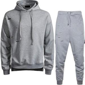 ชุดวอร์มมีซิปแขนยาวสำหรับผู้ชายชุดวอร์มพิมพ์ลายโลโก้ผ้าฝ้ายออกแบบได้ตามต้องการ - Product Image 5