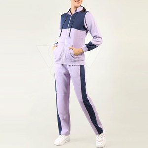 Survêtement d'hiver de qualité supérieure Survêtement deux pièces en coton pour femmes Survêtement à manches longues pour femmes - Product Image 4