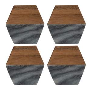 Plato de servicio con acabado de capa de polvo Rectangular de metal de diseño antiguo o placa de cargador en estilo elegante directamente de fábrica - Product Image 6