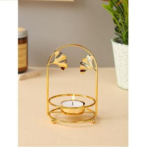 Candle Stand Metal Candle <b>Holder</b> for Lighting and Home Decoration Set Stylish Antique Finish Decorative Candle Jar <b>Holder</b> - Product Image 5