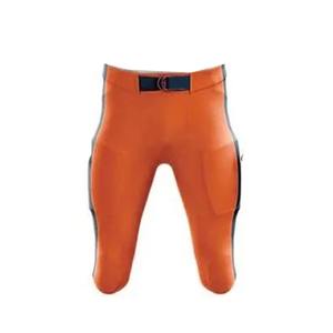 Meilleur prix Uniformes de football américain Vente chaude Vêtements de sport respirants Prix bas avec nom d'équipe Logo personnalisé Uniforme de football - Product Image 6