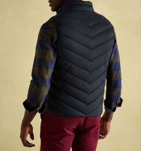 Chalecos de hombre para exteriores, sin mangas, acolchados, ligeros, cálidos para invierno, informales, para trabajo, senderismo, viajes, cortavientos, estilo moderno - Product Image 2