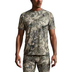 Customized Polyester Hunting Wear Shirt Outdoor Sportswear Durable <b>Camo</b> Design Sublimated Hunting T shirt - Product Image 5