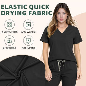 Uniformes Médicos de Servicio OEM, Uniformes de Enfermera para Mujer, Conjuntos de Uniformes de Hospital Unisex para Mujer - Product Image 5