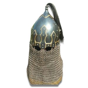 Casque d'enterrement noir de qualité supérieure, cadeau de casque artisanal pour Cosplayer | Décoration intérieure par Edge Knives - Product Image 1