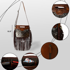 กระเป๋าหนังวัวสะพายข้างแบบไหล่เดียว ดีไซน์สวยเก๋ สำหรับผู้หญิง ราคาสมเหตุสมผล - Product Image 6