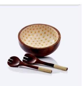 ชามไม้ธรรมชาติชามไม้อะคาเซียปลอดภัยสำหรับใส่อาหาร - Product Image 2