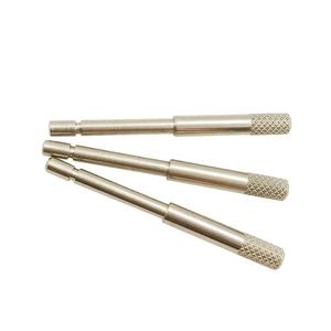 Haute précision nouvelle CNC tournant la cannelure moletée de diamant d'acier inoxydable avec la cannelure - Product Image 1