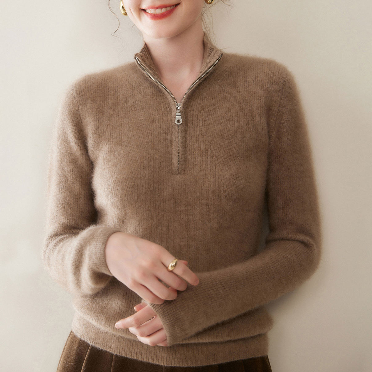 สีน้ำตาล