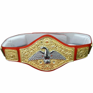 เข็มขัดคิกบ็อกซิ่ง KATBROS INDUSTRY รุ่น Heavy Weight 400 กรัม ผลิตตามสั่ง (OEM) สำหรับทุกเพศ วัสดุหนัง/โลหะ เชื่อมต่อไร้รอยต่อ แข็งแรงทนทาน สำหรับการแข่งขันมวย - Product Image 2
