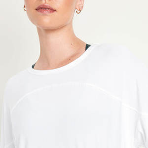 Chemises à manches longues pour femmes, été, non tissées, respirantes, écologiques, qualité supérieure, décontractées, coupe ajustée - Product Image 6