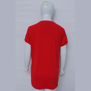 High Quality T <b>shirt</b> <b>dress</b> features a classic V-neck design with <b>short</b> <b>sleeves</b> Soft and comfortable fabric Relaxed easy fit - Product Image 4