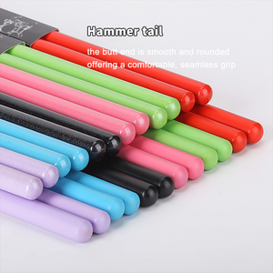 <span class=keywords><strong>Baquetas</strong></span> coloridas de arce 5A con agarre cómodo y acabado antideslizante, <span class=keywords><strong>baquetas</strong></span> personalizadas OEM disponibles Maple 5A OEM Jazz - Product Image 6