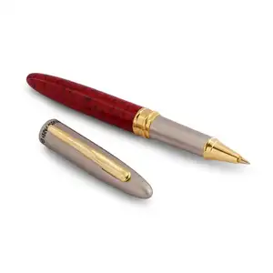 Bolígrafos metálicos de alta calidad, papelería, bolígrafos con logotipo personalizado, promoción corporativa, regalos para hombres y mujeres
