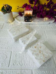 Caja de almacenamiento de joyería de anillo de mármol de lujo hecha a mano de alta calidad varios tamaños y colores mejor precio pantalla al por mayor - Product Image 2