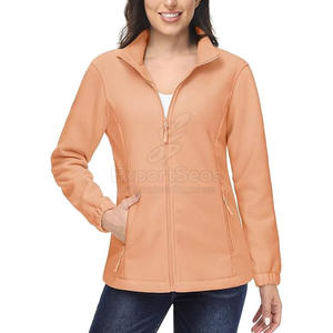 Veste polaire femme haute qualité vente en gros de veste polaire femme coton veste polaire femme tissu doux - Product Image 2