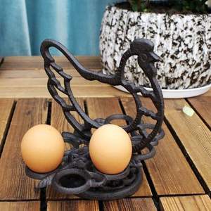 Porte-oeufs en fer tournant avec rotation en douceur pour sélectionner d'abord facilement les œufs les plus anciens - Product Image 5