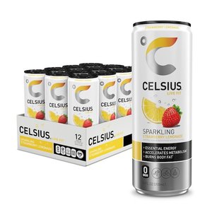 Boisson énergisante Celsius, Orange, pétillante, 12 fl oz, disponible en stock - Product Image 3