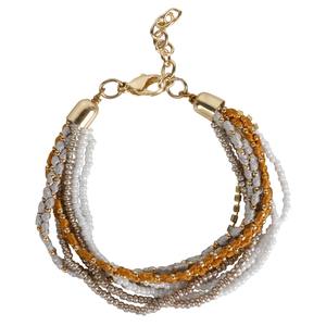 Brazaletes de metal y cuentas de estilo vintage con citas inspiradoras estampadas a mano para motivar - Product Image 4