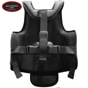 Haga su propia ropa para adultos Personalización DE LUCHA Protección de pecho de boxeo de cuero de calidad premium POR ABDULLAH MARTIAL ARTS - Product Image 4