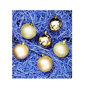 Christmas Metal Snowflake Hanging Decorations Plated Nickel/<b>Gold</b> Xmas Ball & Tree Ornaments in Different - Product Image 1