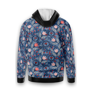 Diseño único Algodón de secado rápido Mezclado Tallas grandes Sudaderas Temporada de invierno Con capucha con patrón impreso Sublimación Sudaderas - Product Image 4