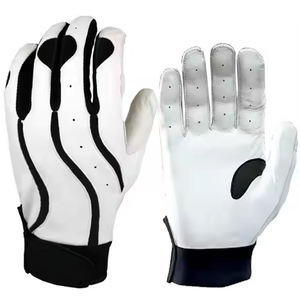 Gants de frappe de baseball et de softball de qualité supérieure en gros, gants de frappe en cuir pour hommes, gants de frappe de baseball respirants - Product Image 6