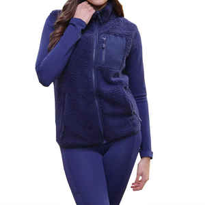 Logotipo personalizado y diseño de Invierno para mujer, chaleco acolchado Ecuestre para montar a caballo, chaleco polar de la mejor calidad para jinete de caballo - Product Image 2